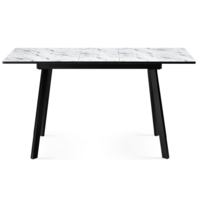 Woodville Агни 110/140х68х76 (мрамор белый/черный матовый) Image #3