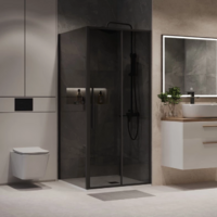 Niagara 120x100x195 NG-85-12TB-TB100-34 (черный матовый/тонированное стекло) Image #8