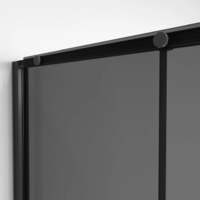 Niagara 120x100x195 NG-85-12TB-TB100-34 (черный матовый/тонированное стекло) Image #2