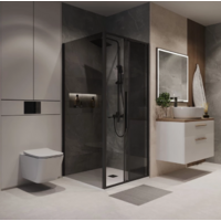 Niagara 120x100x195 NG-85-12TB-TB100-34 (черный матовый/тонированное стекло) Image #9