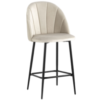 Stool Group Логан полубарный / AV 413-Cc-08(PP) (велюр бежевый) Image #2