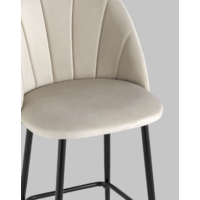 Stool Group Логан полубарный / AV 413-Cc-08(PP) (велюр бежевый) Image #5