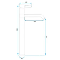 Rea Serra black matt B1142 Image #9