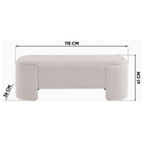 Stool Group Taks (велюр серый) Image #5