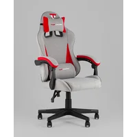 TopChairs Phantom GF-8080 TT704+TT703 (серый/красный) Image #2