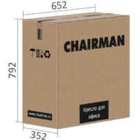 CHAIRMAN 668 (экокожа, серый) Image #6