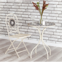 TetChair Secret De Maison Romeo (металл/белый/плитка калейдоскоп) Image #4