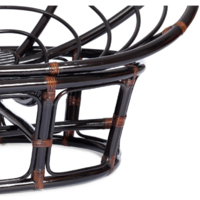 TetChair Mamasan 23/02 W с подушкой (античный черно-коричневый/олива) Image #13