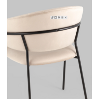 Stool Group Бруно / AV 433-H06-08 (велюр кремовый) Image #4
