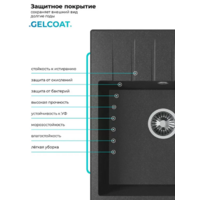 Polygran DEKA 600 черный №16 Image #5