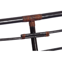 TetChair Mamasan 23/02 W с подушкой (античный черно-коричневый/оранжевый) Image #13