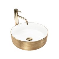 Rea Sami White Brush Gold U6630