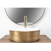 Rea Sami White Brush Gold U6630 Image #4