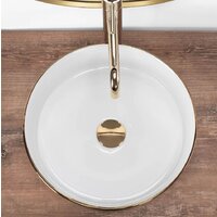 Rea Sami White Brush Gold U6630 Image #3