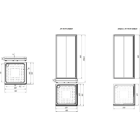 Radomir Дрим 90 / 1-09-6-0-0-1181 (матовое стекло) Image #3