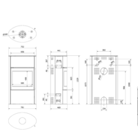 Kratki Bjorn W 150 8кВт (черный thermotec) Image #5