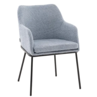 Stool Group Кози с подлокотниками / AV 318-C76sl-08 (букле синий)