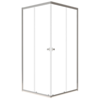 Saniteco SNT-804 Cube 90х90 без поддона (хром/прозрачное стекло) Image #1