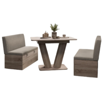 Трия Мальта прямая (дуб сонома трюфель/бежевый)