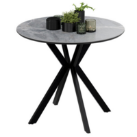 Трия Эрвин тип 1 (черный муар/керамика матовый серый мрамор)