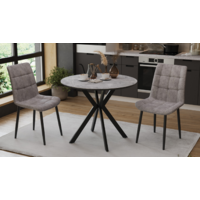 Трия Эрвин тип 1 (черный муар/керамика матовый серый мрамор) Image #3