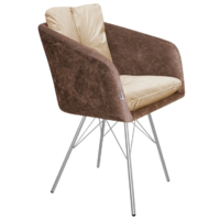 Sheffilton SHT-ST43-2/S37 (какао/ванильный крем/хром)