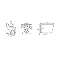 Deante Up Elit VSS01108B с крышкой Slim Soft-Close Image #7