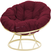 M-Group Папасан / 12010502 (бежевый/бордовая подушка) Image #1