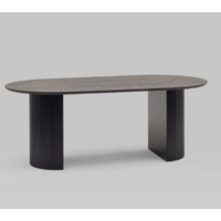 Stool Group Ballet 200x100x75 (темное дерево/черный)