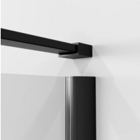 Niagara NG-6831-34BLACK 90x90x195 (черный матовый/прозрачное стекло) Image #3