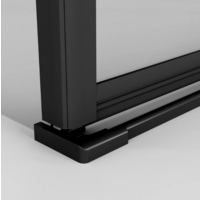 Niagara NG-6831-34BLACK 90x90x195 (черный матовый/прозрачное стекло) Image #7