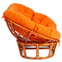 TetChair Mamasan 23/02 W с подушкой (мед/оранжевый) Image #1