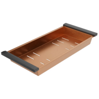 Roxen Snake 560220-60-BRS бронзовый/текстурная поверхность (с коландером и дозатором) Image #3