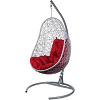 BiGarden Easy Gray (подушка бордовая)