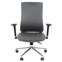 CHAIRMAN 500LUX (экокожа cерый БП) Image #2