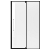 Niagara 90x100x195 NG-85-9AB-A100B-34 (черный матовый/прозрачное стекло) Image #8