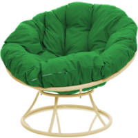 M-Group Папасан / 12010504 (бежевый/зеленая подушка)