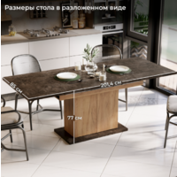 Трия Детройт тип 1 (дуб крафт золотой/ателье темное) Image #11