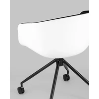 Stool Group Libra / SL-7040ZB (пластик белый/экокожа черный) Image #10