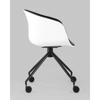 Stool Group Libra / SL-7040ZB (пластик белый/экокожа черный) Image #8