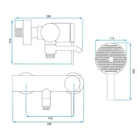 Rea Clif gold matt B4242 Image #5