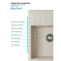 Polygran DEKA 600 кремовый №314 Image #5