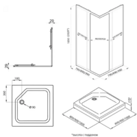 Triton Вента-Голд 90х90 (без поддона) Image #10
