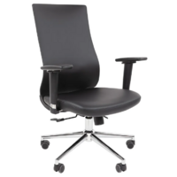 CHAIRMAN 500LUX (экокожа черный БП)