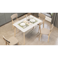 Трия Ливерпуль Тип 3 / Б-293 (белый матовый/натуральное дерево) Image #8