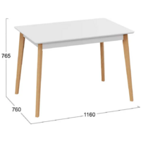 Трия Ливерпуль Тип 3 / Б-293 (белый матовый/натуральное дерево) Image #4