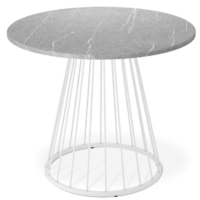 Sheffilton SHT-TU85/TT90 МДФ (белый муар/серый мрамор)