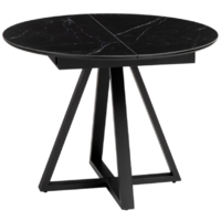 Woodville Нельсон 100/140х100х76 (shakespeare black/черный)