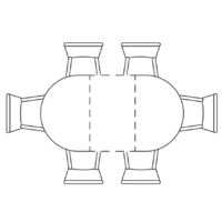 Woodville Нельсон 100/140х100х76 (shakespeare black/черный) Image #8