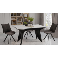 Трия Шелдон Тип 1 (черный муар/керамика матовая белый мрамор) Image #8